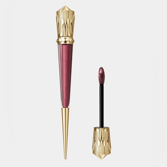 NWT CHRISTIAN LOUBOUTIN ROUGE STILETTO VINYL GLOSS “MAUVE HEAT” COLOR - Picture 2 of 7